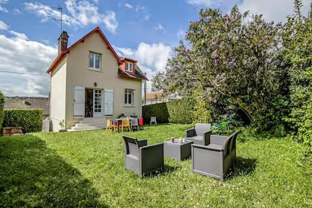 Le Temps De Vivre - Maison Avec Jardin Proche Deauville * Touques